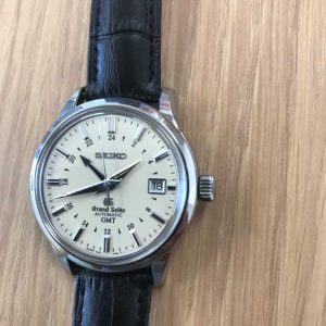 Grand Seikoのグランドセイコーメカニカルの表面拡大写真